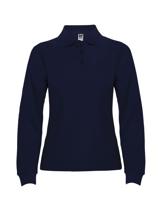 Polo de 220 g/m² Estrella à manches longues pour femme