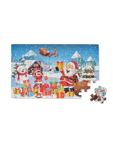 Puzzle de Noël en bois Personnalisé 60 pièces PAZURU pas cher 2