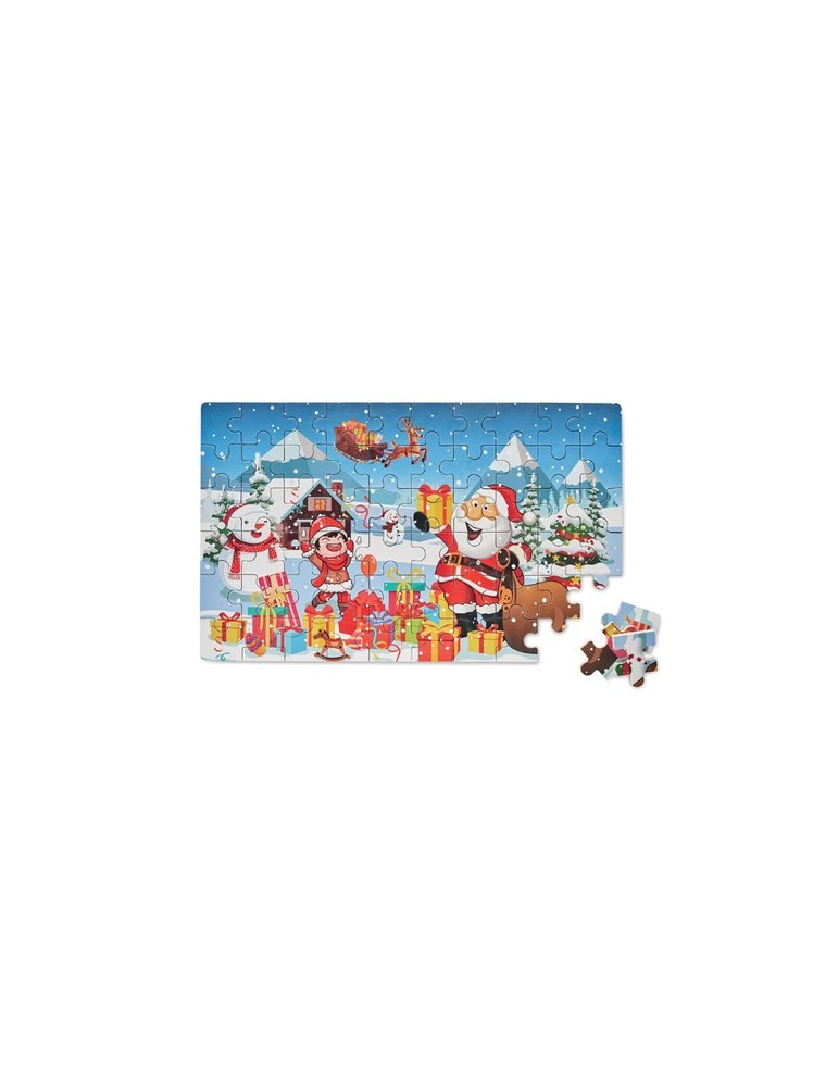 Puzzle de Noël en bois Personnalisé 60 pièces PAZURU pas cher