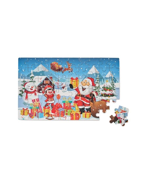 Puzzle de Noël en bois Personnalisé 60 pièces PAZURU pas cher