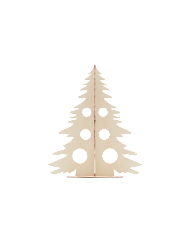 Sapin de Noël en bois Décoration personnalisée