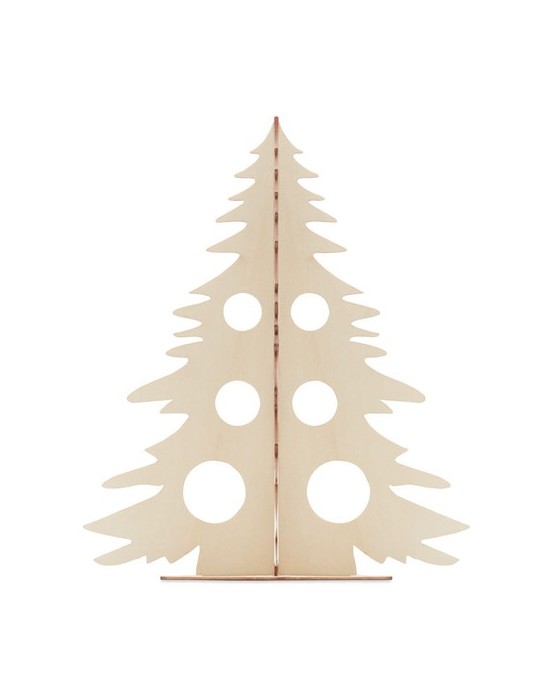 Sapin de Noël en bois Décoration personnalisée
