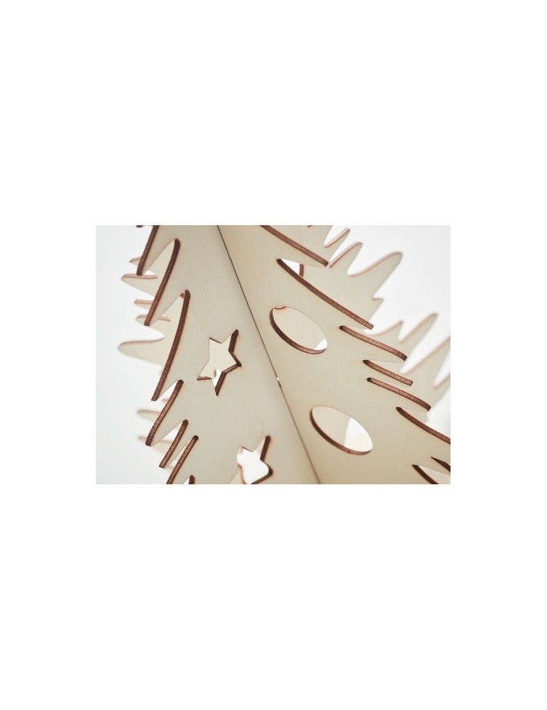 Sapin de Noël en bois Décoration personnalisée