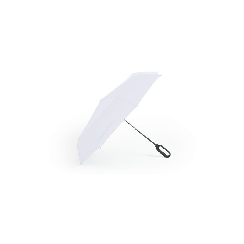 Parapluie Publicitaire Pratique Brosmon Matières : pongée Couleurs : noir goodies entreprise design