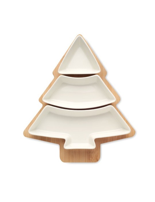 Plat de Service de Noël Objet Publicitaire VIRAM