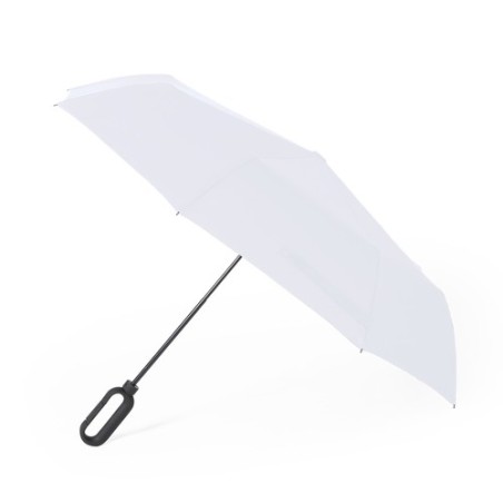 Parapluie Publicitaire Pratique Brosmon Matières : pongée Couleurs : vert accessoire événementiel unique