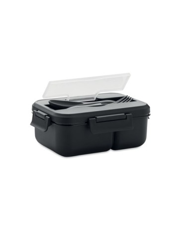 Lunch Box en PP Personnalisée avec Couverts - Idéale pour les Repas 2