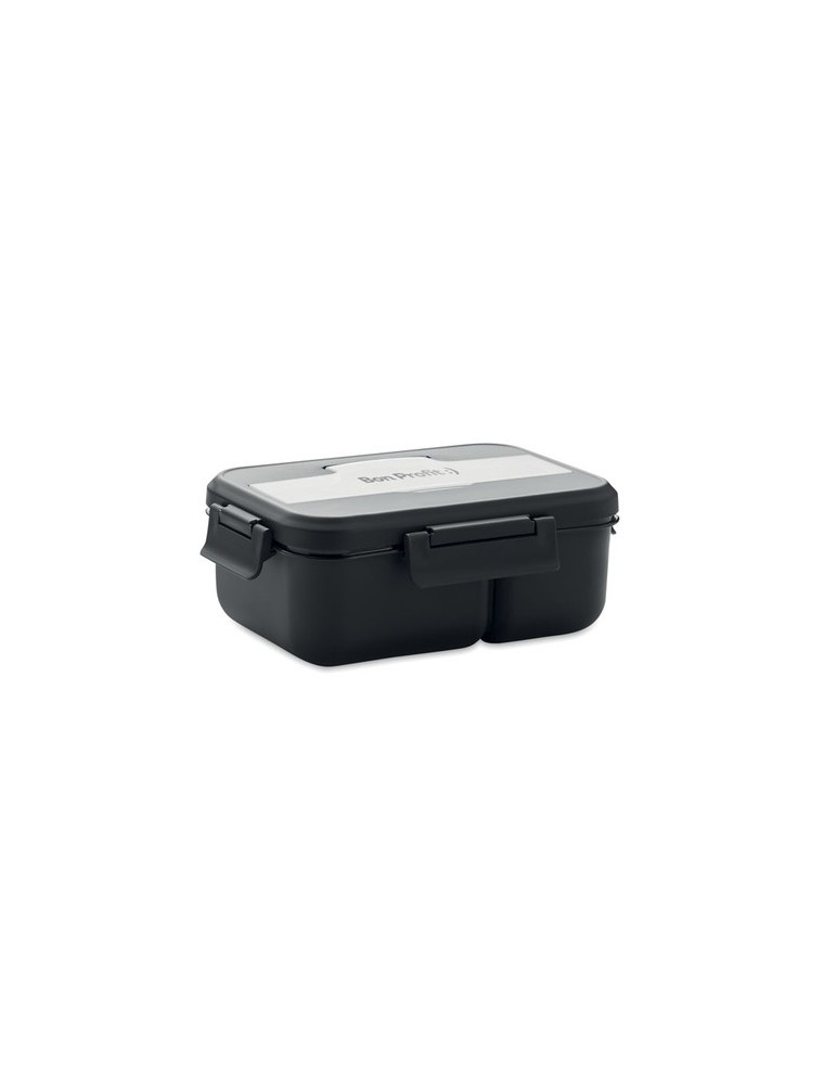 Lunch Box en PP Personnalisée avec Couverts - Idéale pour les Repas