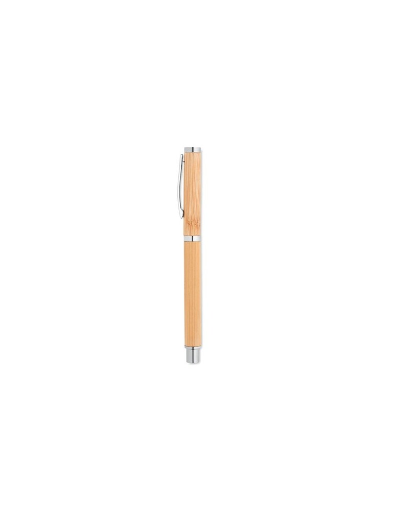 Stylo Gel en Bambou Personnalisé CAIRO | Objets publicitaires