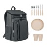 Sac pique-nique isotherme  personnalisé en RPET Montecool Matières : PET recyclé Couleurs : noir