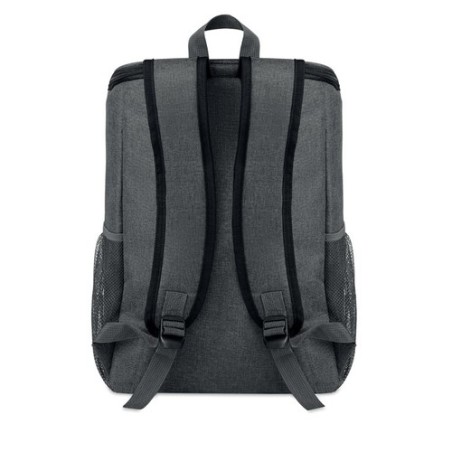 Sac pique-nique isotherme  personnalisé en RPET Montecool Matières : PET recyclé Couleurs : noir cadeau entreprise pas cher