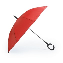 Parapluie Pratique et Personnalisable Halrum Matières : polyester Couleurs : bleu marquage couleur éclatante