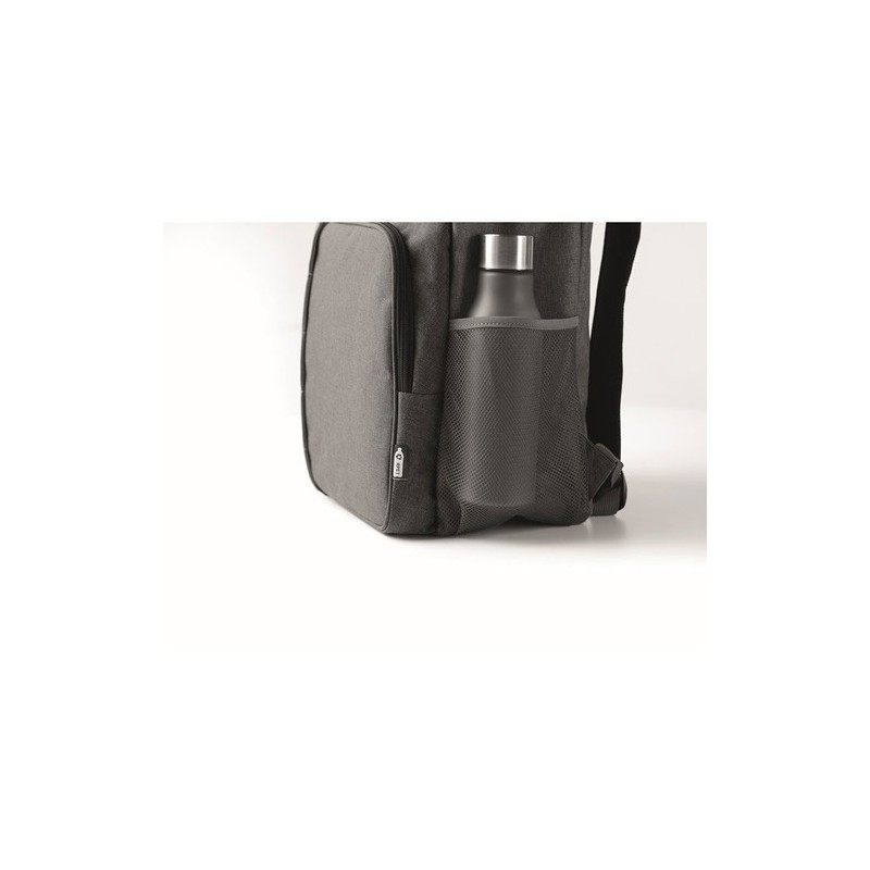 Sac pique-nique isotherme  personnalisé en RPET Montecool Matières : PET recyclé Couleurs : noir livraison express 24h 48h