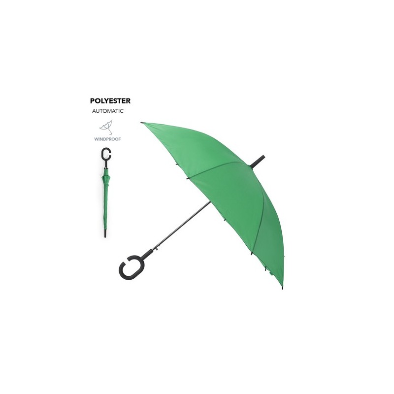Parapluie Pratique et Personnalisable Halrum Matières : polyester Couleurs : rouge livraison express 24h 48h