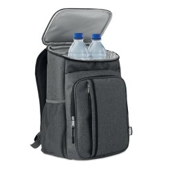Sac pique-nique isotherme  personnalisé en RPET Montecool Matières : PET recyclé Couleurs : noir personnalisation rapide en Fran