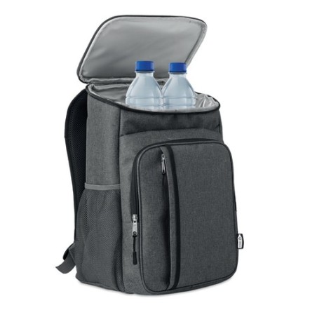Sac pique-nique isotherme  personnalisé en RPET Montecool Matières : PET recyclé Couleurs : noir personnalisation rapide en Fran