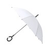 Parapluie Pratique et Personnalisable Halrum Matières : polyester Couleurs : blanc goodies publicitaire événementiel