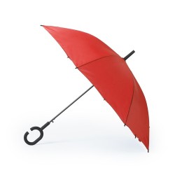 Parapluie Pratique et Personnalisable Halrum Matières : polyester Couleurs : blanc impression haute définition