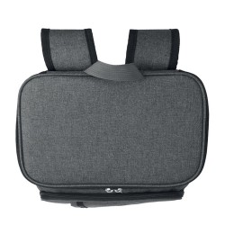 Sac pique-nique isotherme  personnalisé en RPET Montecool Matières : PET recyclé Couleurs : noir goodies personnalisé en stock
