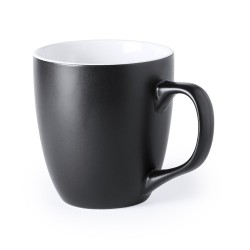 Tasse en Céramique Personnalisable Mabery Matières : céramique Couleurs : rouge cadeau client original