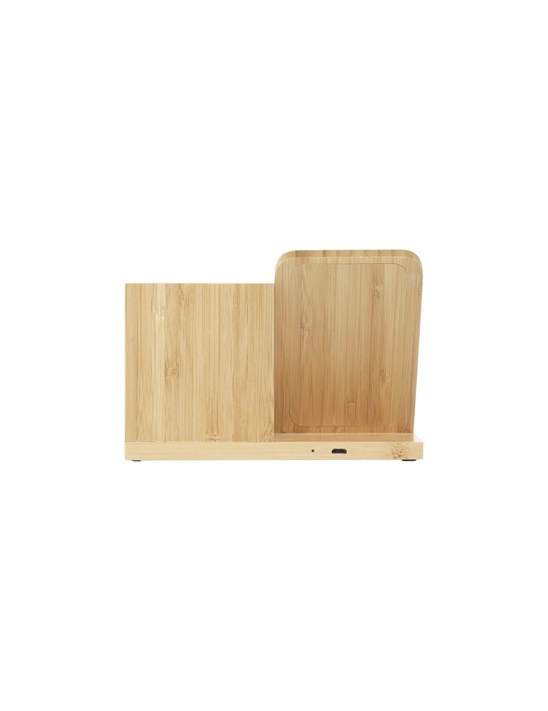 Bamboo Boss 15W support de charge/porte-stylo
