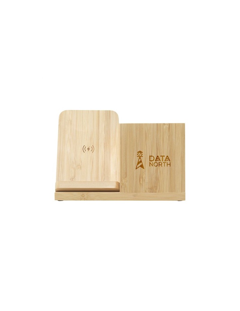 Bamboo Boss 15W support de charge/porte-stylo