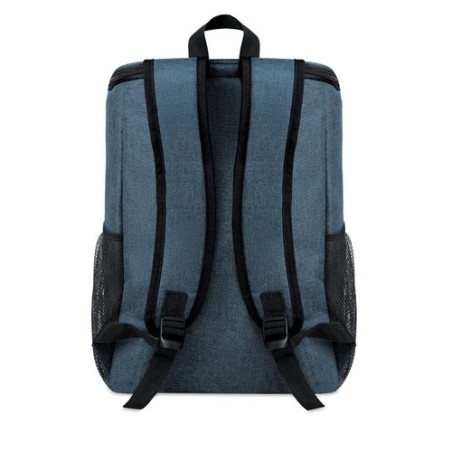 Sac pique-nique isotherme  personnalisé en RPET Montecool Matières : PET recyclé Couleurs : bleu goodies publicitaire événementi