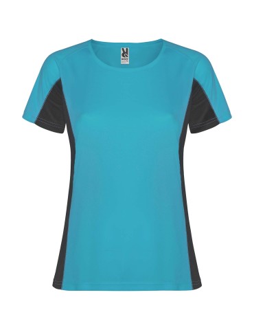 T-shirt de sport de 140 g/m² Shanghai à manches courtes pour femme