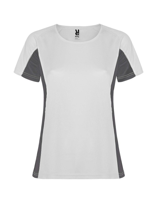 T-shirt de sport de 140 g/m² Shanghai à manches courtes pour femme