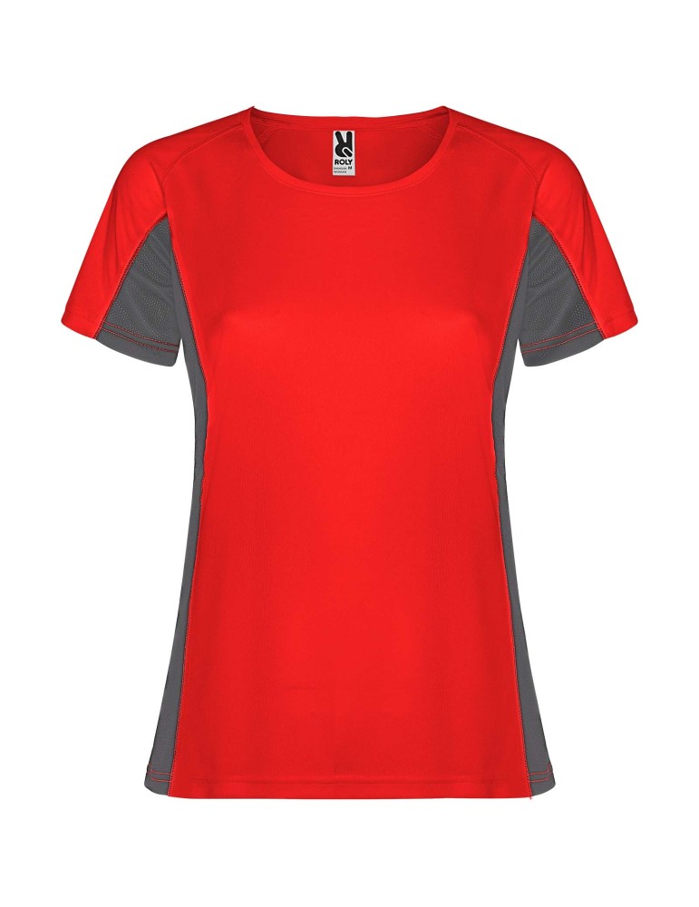 T-shirt de sport de 140 g/m² Shanghai à manches courtes pour femme