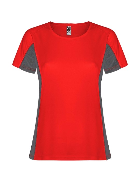 T-shirt de sport de 140 g/m² Shanghai à manches courtes pour femme