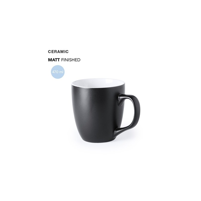 Tasse en Céramique Personnalisable Mabery Matières : céramique Couleurs : bleu livraison express 24h 48h