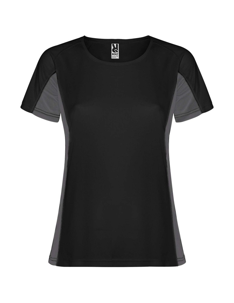 T-shirt de sport de 140 g/m² Shanghai à manches courtes pour femme