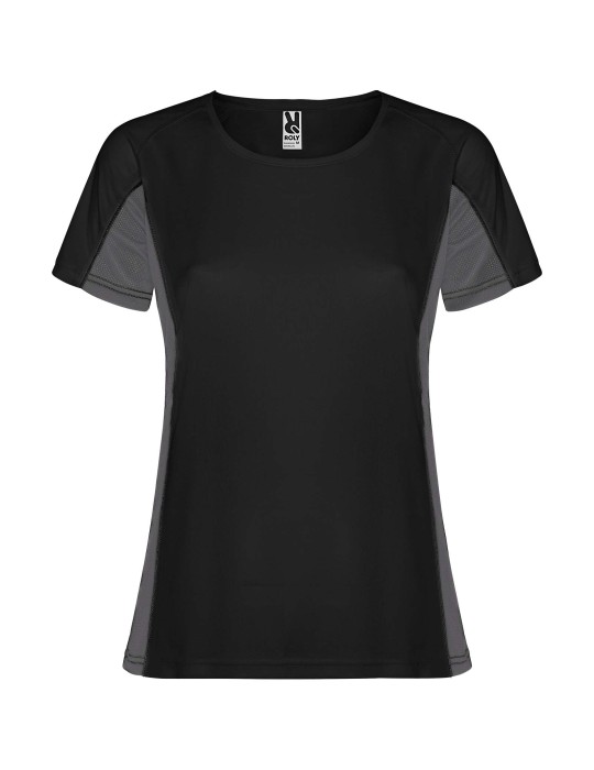 T-shirt de sport de 140 g/m² Shanghai à manches courtes pour femme