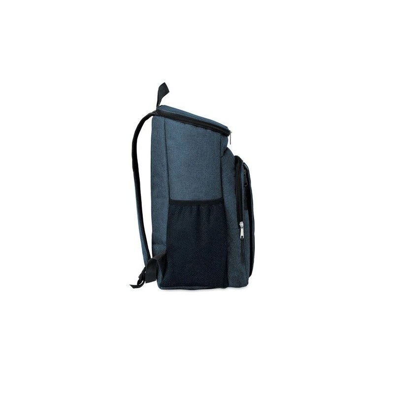 Sac pique-nique isotherme  personnalisé en RPET Montecool Matières : PET recyclé Couleurs : bleu marquage laser ultra précis