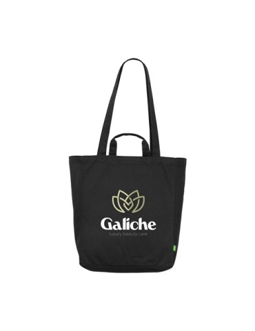 Organic Cotton Canvas Tote Bag Colour (280 g/m²) sac 2