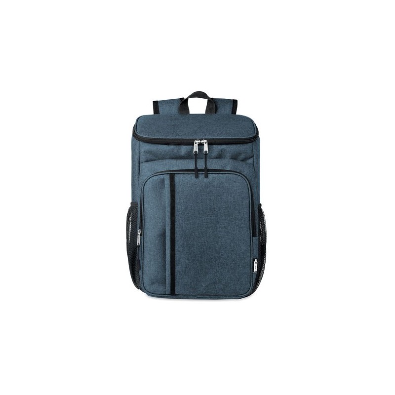 Sac pique-nique isotherme  personnalisé en RPET Montecool Matières : PET recyclé Couleurs : bleu cadeau client original