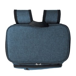 Sac pique-nique isotherme  personnalisé en RPET Montecool Matières : PET recyclé Couleurs : bleu objet publicitaire robuste