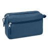 Trousse de toilette  en chanvre | NAIMA COSMETIC Matières : chanvre Couleurs : bleu
