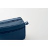 Trousse de toilette  en chanvre | NAIMA COSMETIC Matières : chanvre Couleurs : bleu impression logo haute qualité