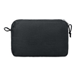Trousse de toilette  en chanvre | NAIMA COSMETIC Matières : chanvre Couleurs : noir livraison express 24h 48h
