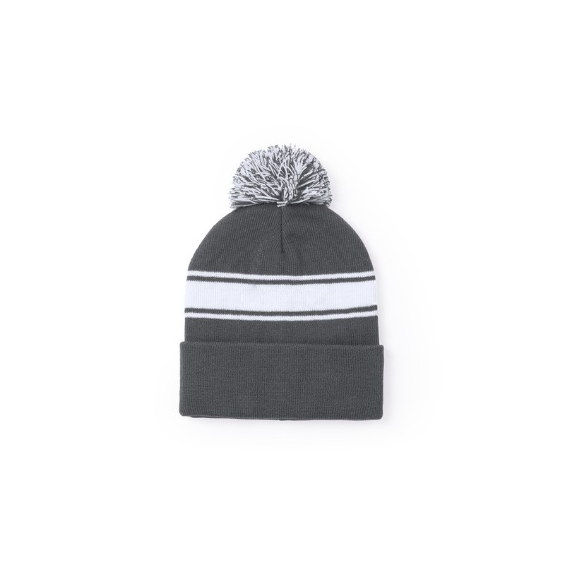 Bonnet Personnalisé Élégant et Confortable Baikof pas cher Matières : acrylique Couleurs : noir personnalisation sur mesure