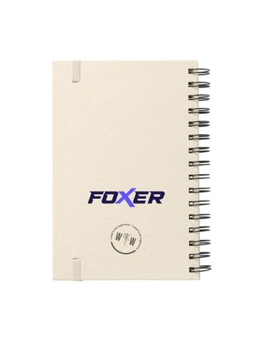 Sugarcane Bagasse Spiral Notebook A5 carnet 2
