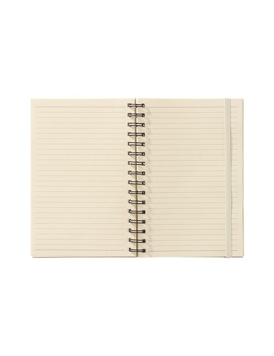 Sugarcane Bagasse Spiral Notebook A5 carnet