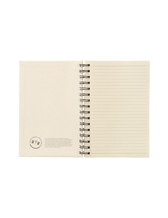 Sugarcane Bagasse Spiral Notebook A5 carnet