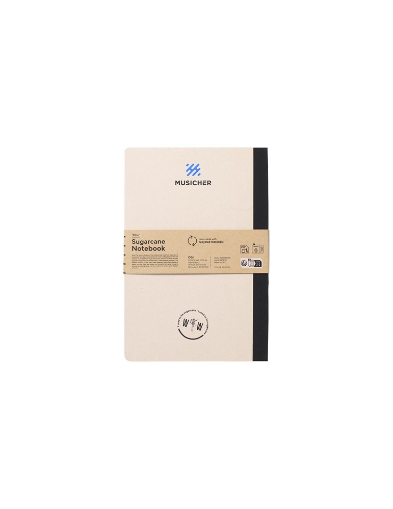 Sugarcane Notebook A5 carnet de notes