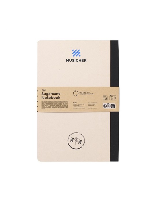 Sugarcane Notebook A5 carnet de notes