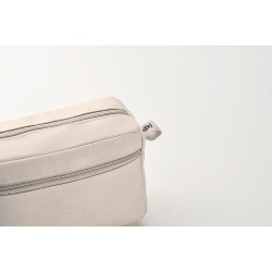Trousse de toilette  en chanvre | NAIMA COSMETIC Matières : chanvre Couleurs : beige goodies entreprise design