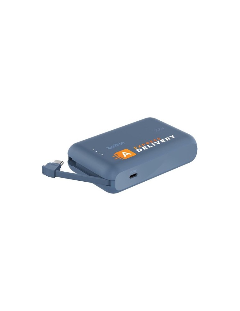Belkin BoostCharge Power Bank 10K Câble intégré