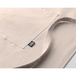 Tablier  en chanvre personnalisé | Élégance et praticité pas cher NAIMA APRON objet promotionnel éco-responsable
